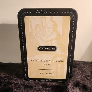 Coach Leather Cleaning And Care Kit